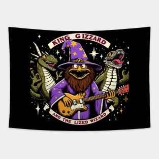 king gizzard and the lizard wizard Tapestry