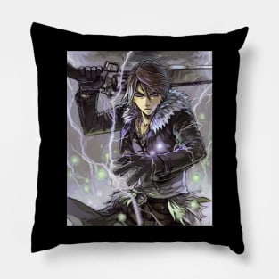 Alone Fantasy Wolf Pillow