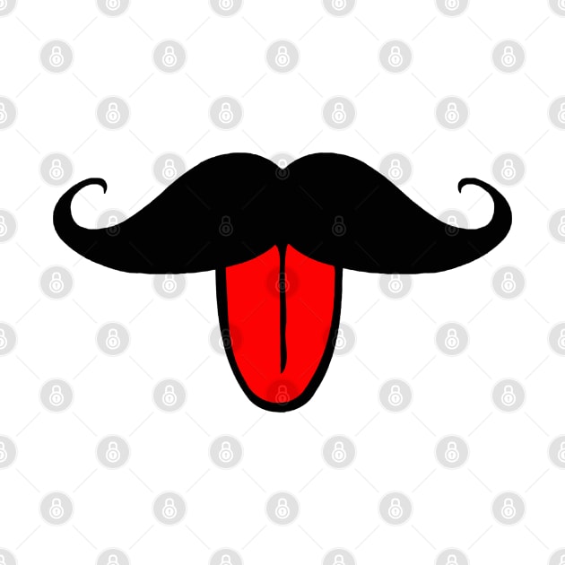 Funny Mustache by NewSignCreation