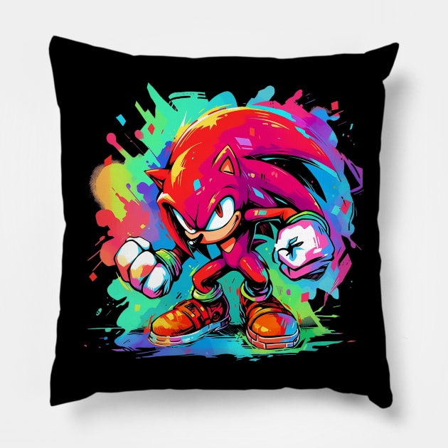 knuckles Pillow by piratesnow