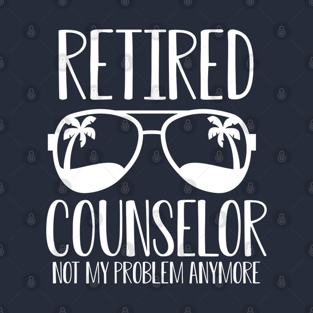 Funny Retired Counselor Gift Retired Counselor by kmcollectible