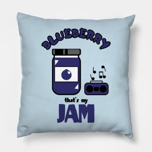 Blueberry That’s My Jam Cute Kawaii Pillow