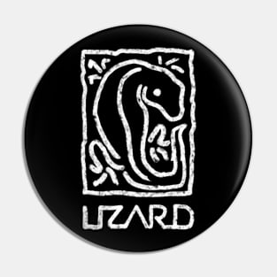 Linear lizard Pin
