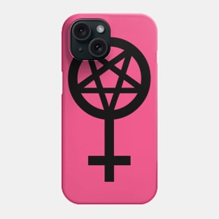 Satanic Female Phone Case