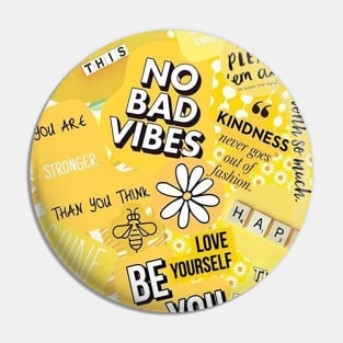 No Bad Day Mood board sticker pack Pin