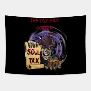 The Tax Man Cometh Tapestry