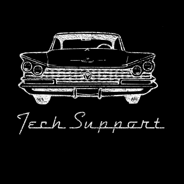 Tech Support Old Car 4: Worn Look by CWdesign