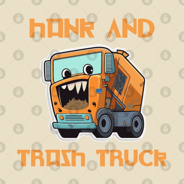 Hank and Trash Truck by Qasim