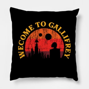 Welcome to Gallifrey Pillow