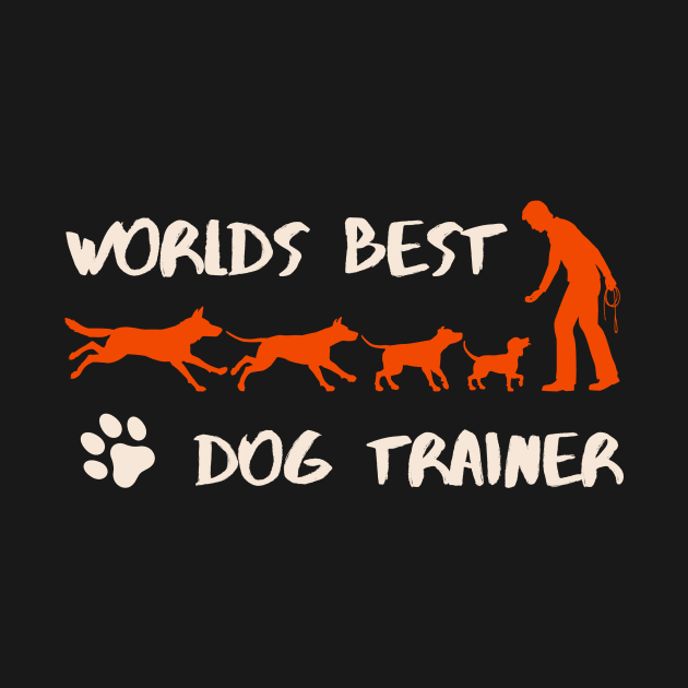 World Best Dog Trainer print by Eduard Litvinov