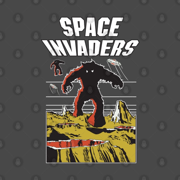 Space Invaders by Chewbaccadoll