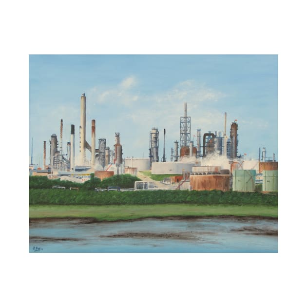 Fawley Oil Refinery by richardpaul