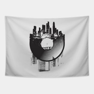 Urban Vinyl Black Tapestry