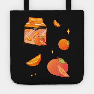 Orange Juice Box Tote