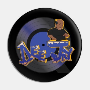 BY Dee Jay Q Big Logo Pin