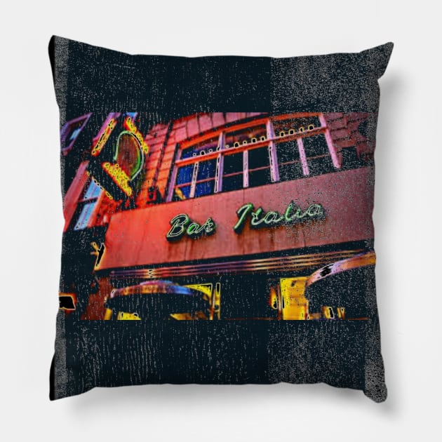 Bar Italia Pillow by TODDpi