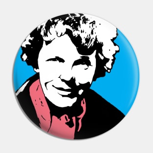 Amelia Earhart Reach for the Sky Pin