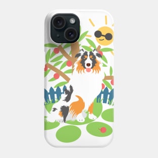 Cute Australian Shepherd Dog Phone Case