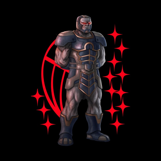 Darkseid cartoon by Alice Chevalier