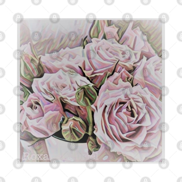 Blush Roses, Pale Roses Decor, tote bag, Pretty Roses Pillows, Pale Roses Pillow, Blush Roses Tote,  Pale Pink roses pillow, Floor pillow, roses clock, cottage style, cottage chic by roxanegabriel