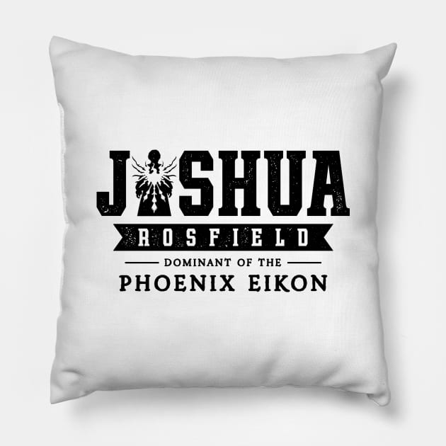 Joshua Rosfield Phoenix Eikon Pillow by Lagelantee