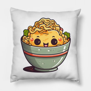 Happy Noodles Sticker n Tee Edition Pillow