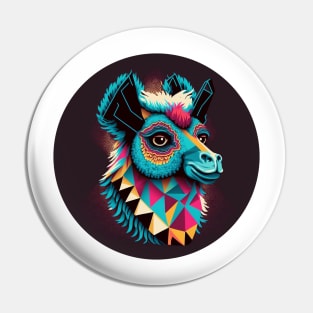 Spiritual Llama Pin