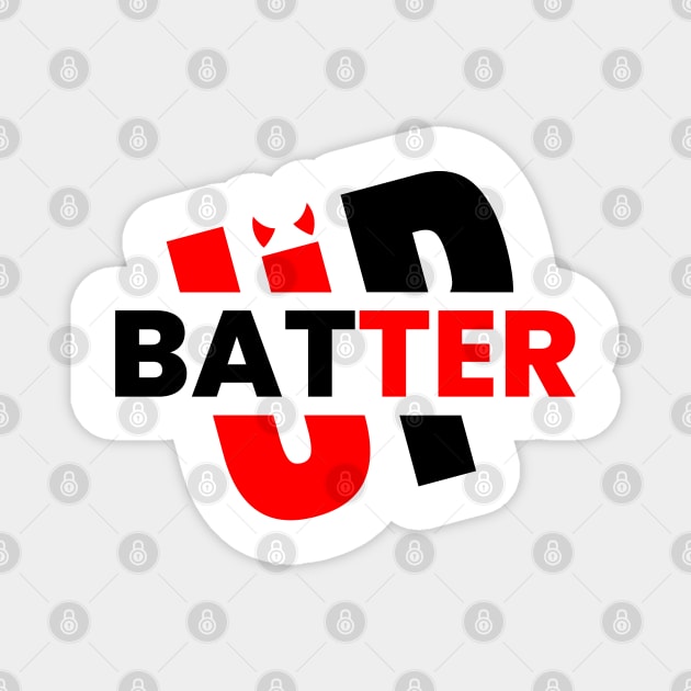 Batter Up Babymonster Magnet by Rakenz