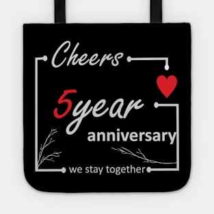 5 Year Anniversary (L) Tote