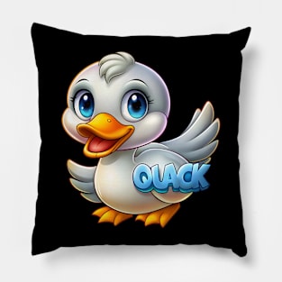 Cute Baby Duck Pillow