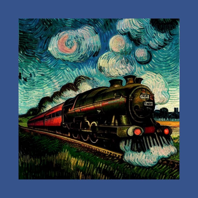 Starry Night Wizarding Express Train by Grassroots Green