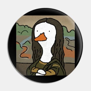 Goose meme Pin