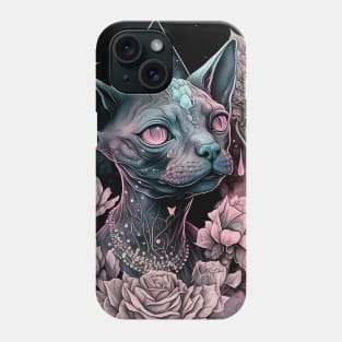 Triangle Sphynx Phone Case