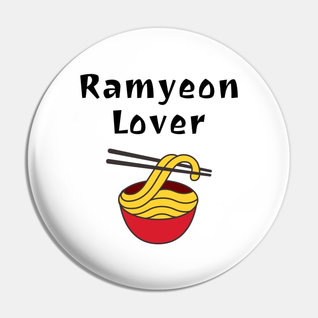 Ramyeon Lover Pin by coloringiship