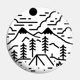 Let's get Lost (Black) Pin