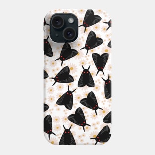 Cute Cryptoid and Flowers Pattern Phone Case