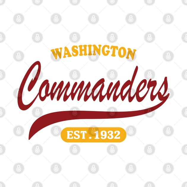 Washington Commanders Classic Style by genzzz72