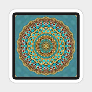 Dreamtile Kaleidoscope Pattern (Seamless) 5 Magnet