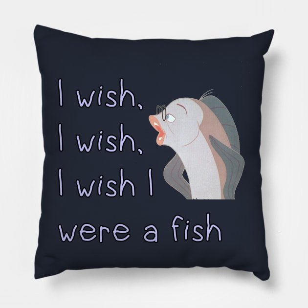 Mr Limpet Pillow by Kleiertees