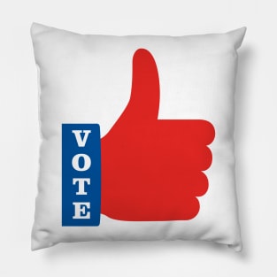 Thumbs Up Vote November 2020 Election Pillow