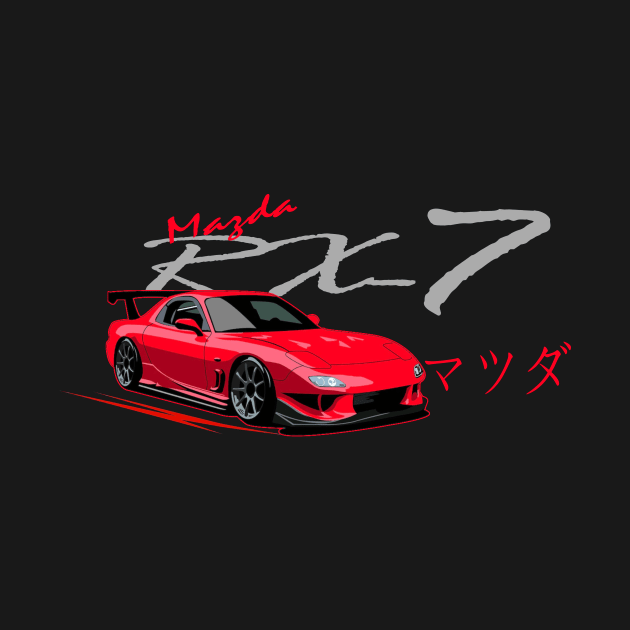 Mazda RX7 FD, JDM, Japanese cars by T-JD