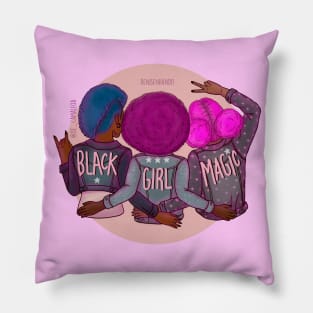 BLACK GIRL MAGIC Pillow