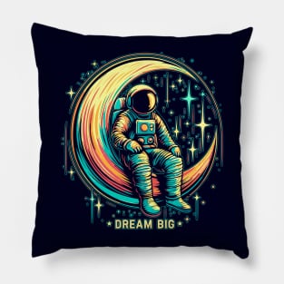 dream big astronaut v1 Pillow