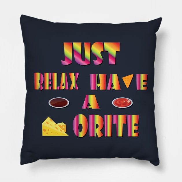 just relax and have a dorite Pillow by Mirak-store 