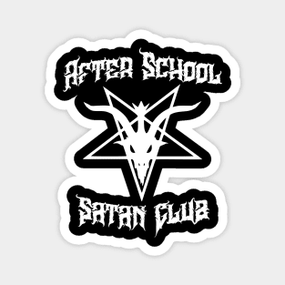 After School Satan Club Magnet