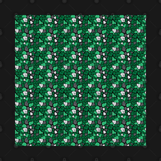 Elephant Print Skin Pattern Camo Green by Design_Lawrence