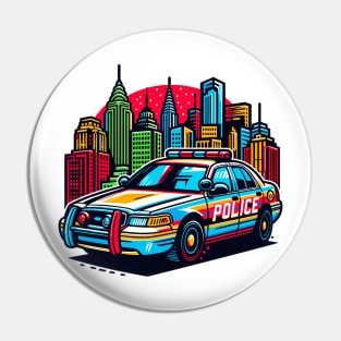 Police car Pin