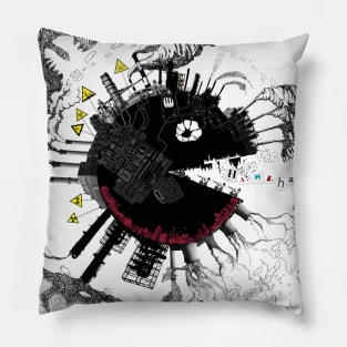 lost heaven Pillow