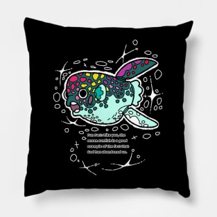 Ocean sunfish facts. Pillow