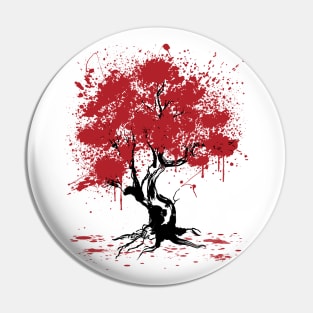 Sakura Tree Painting Pin